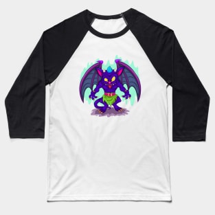 Cartoon Gargoyle. Baseball T-Shirt